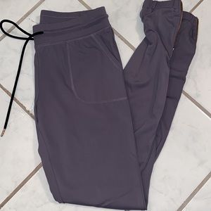 ZYIA Dark Grey Peak Zipper Jogger (LONG) 31”